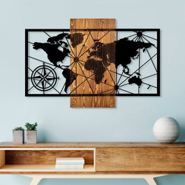 Wallity World Map 3-M